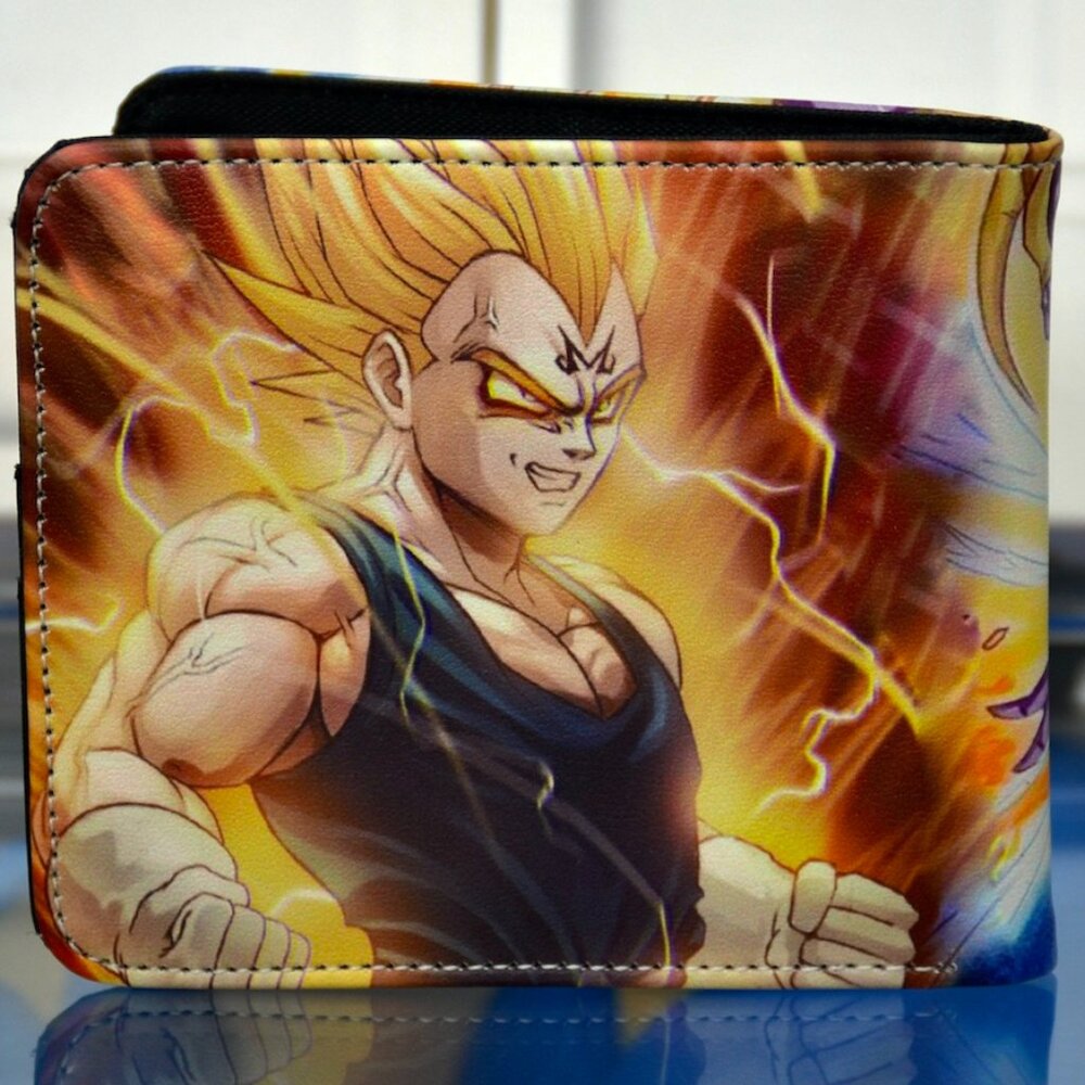 Printed Personalized Dragon Ball Anime Wallet